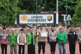 Kapolres Langkat terima penghargaan dari syarikat Islam, wujud sinergi Polri dan Ulama menjaga Kamtibmas