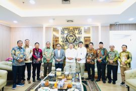 Bupati HSU ikuti audensi BPK RI soal pengelolaan keuangan