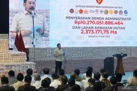 Satgas PKH serahkan 2,37 juta hektare lahan kawasan hutan ke negara