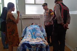 Polres Pacitan selidiki kasus penyiraman air keras ke seorang pedagang