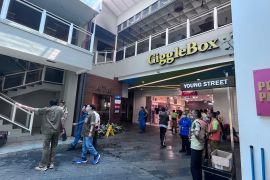 Kebakaran di Mal Cihampelas Walk Bandung dipadamkan dalam waktu setengah jam