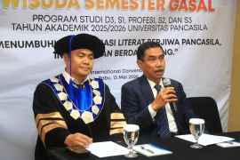 Universitas Pancasila kukuhkan 840 wisudawan siap bersaing di tingkat global