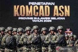 Prajurit Komcad ASN Pemprov Sulsel siap dukung pertahanan negara berbasis Sishankamrata