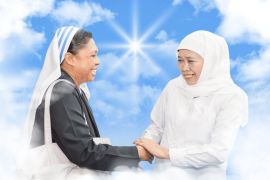 Khofifah serukan toleransi persaudaraan saat Kenaikan Yesus Kristus