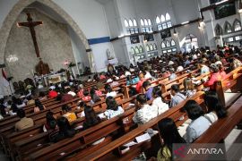 Gereja Katedral Jakarta gelar empat misa Kenaikan Yesus Kristus