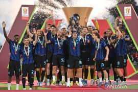Inter Milan juara Coppa Italia setelah kalahkan Lazio 2-0