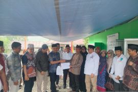 Jamaah Masjid Harakatul Jannah Bogor bantu pembangunan masjid terdampak bencana di Agam
