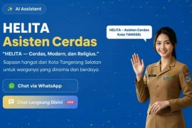 Pemkot Tangsel layani ribuan pesan warga dengan asisten AI "Helita"