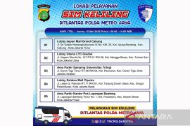 SIM Keliling di Jakarta kembali dibuka pada Jumat