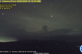 Semeru erupsi disertai awan panas guguran