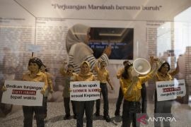 Melihat kisah perjuangan Marsinah di museum sejarah
