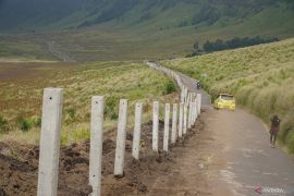 Progres penataan Jalur Lingkar Kaldera Tengger