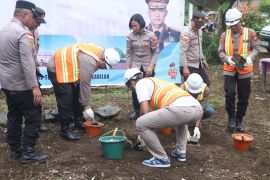 Gudang pangan Polri berkapasitas 1.000 ton dibangun di Bengkayang