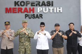 Koperasi Merah Putih di Desa Pusar OKU mulai beroperasi