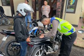 Polres Rejang Lebong tindak pelaku balap liar di jalan lintas