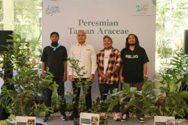 Kebun Raya Bogor hadirkan Taman Araceae yang telah direvitalisasi pada HUT ke-209