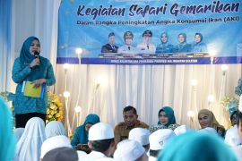 Ketua TP PKK HSS ajak orang tua biasakan anak gemar makan ikan
