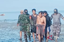Tim SAR Lanal Babel temukan jasad pekerja pipa tambak udang