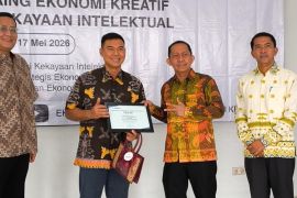 Rycko Menoza tekankan pentingnya kekayaan intelektual bagi pelaku ekonomi kreatif di Lamsel