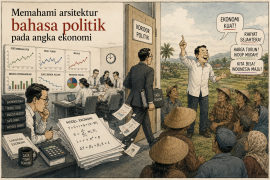 Memahami arsitektur bahasa politik pada angka ekonomi