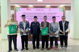 Baznas Banjarmasin salurkan ratusan paket penunjang pelaksanaan kurban