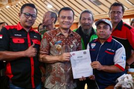 Gubernur Jateng janjimengawal perjuangan hak dan kesejahteraan ojol