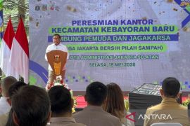 Pramono resmikan Kantor Camat Kebayoran Baru dan dua embung di Jaksel