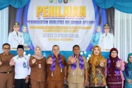 Bupati apresiasi Desa Damar Lima jadi lokus penilaian TPK2D