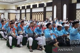 JCH dari empat daerah di Sulsel masuk Asrama Haji Sudiang