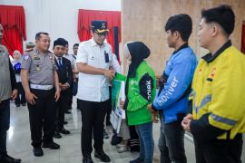 Pemkot Medan beri BPJS ketenagakerjaan kepada 8.799 pengemudi ojol