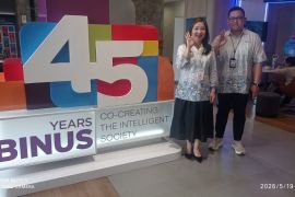 BINUS @Medan tunjukkan peran kampus global digitalpreneur di momentum 45 Tahun BINUS, jalin kerja sama dengan pelaku usaha dan pemerintahan