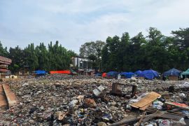 Pedagang Taman Puring tolak rencana Pemkot Jaksel bangun taman difabel