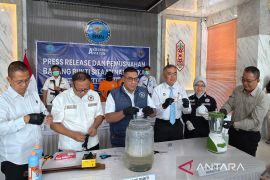 BNNP Kalteng bongkar jaringan sabu Murung Raya