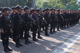 Polisi kerahkan 1.569 personel amankan demo ojek daring di Semarang