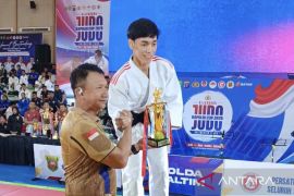 Tim Bareskrim Polri sabet juara umum Kejurnas Judo Kapolri Cup 2026