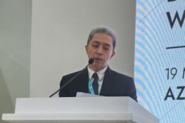 Wali Kota Bogor sampaikan paparan di forum WUF ke-13 di Azerbaizan