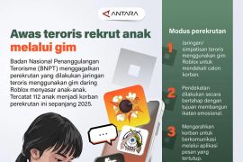 Awas teroris rekrut anak melalui gim