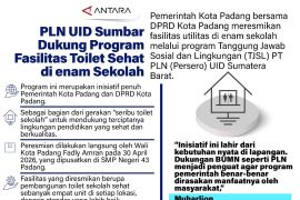 PLN UID Sumbar dukung program fasilitas toilet sehat di 6 Sekolah