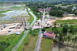 Percepatan pembangunan akses tol Padang - Sicincin di Lubuk Alung
