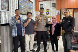 Kapolres Dharmasraya dukung pelaksanaan konferensi cabang PWI