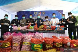 Barantin musnahkan 62,9 ton produk pangan tidak layak konsumsi