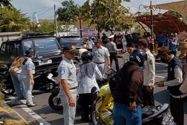 102 kendaraan terjerat tilang saat operasi gabungan di Kota Madiun