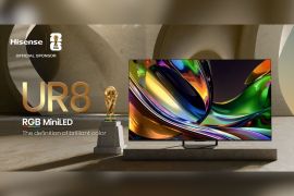 Hisense Luncurkan UR8 dengan Warna Lebih Natural dan Realistis, Bawa Teknologi RGB MiniLED Generasi Baru ke Lebih Banyak Rumah