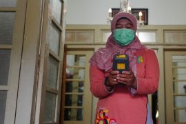 Dinkes Kota Madiun cek kualitas udara dalam ruang di rumah warga