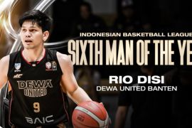 Rio Disi ukir sejarah dengan raih tiga gelar Sixth Man of The Year IBL