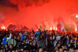 Nonton bareng pertandingan Persib Bandung