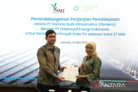 PT SMI dan GREI teken pembiayaan Rp125 miliar untuk pengembangan PLTS