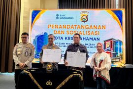 Bank Sumsel Babel dan Polda Sumsel perkuat sinergi pengamanan layanan perbankan