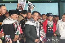 Menlu sambut kepulangan WNI, kecam pencegatan oleh Israel