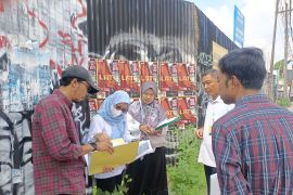Kantah Yogyakarta tinjau lapangan objek inventarisasi tanah terindikasi terlanjar